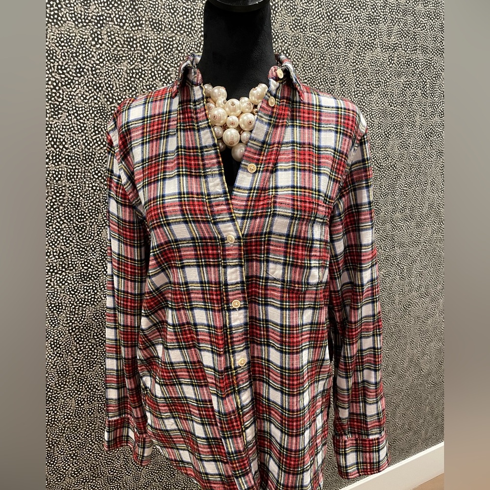 JCrew Flannel Shirt - Picture 2 of 8
